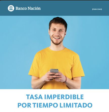 Banco de la Nación Argentina Two loan lines launched nationwide.