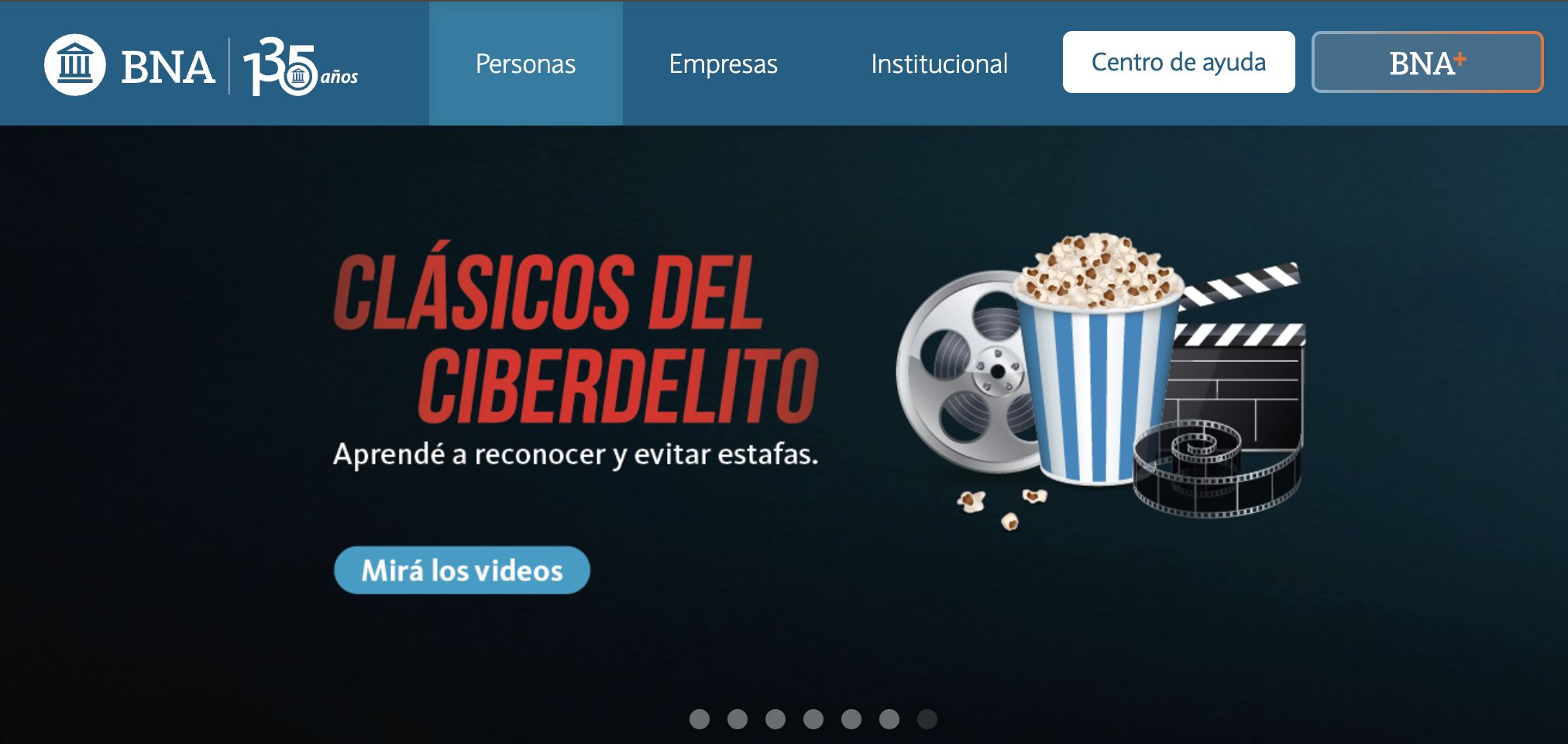 Banco de la Nación Argentina 35% reduction in fraud cases in 2 months.